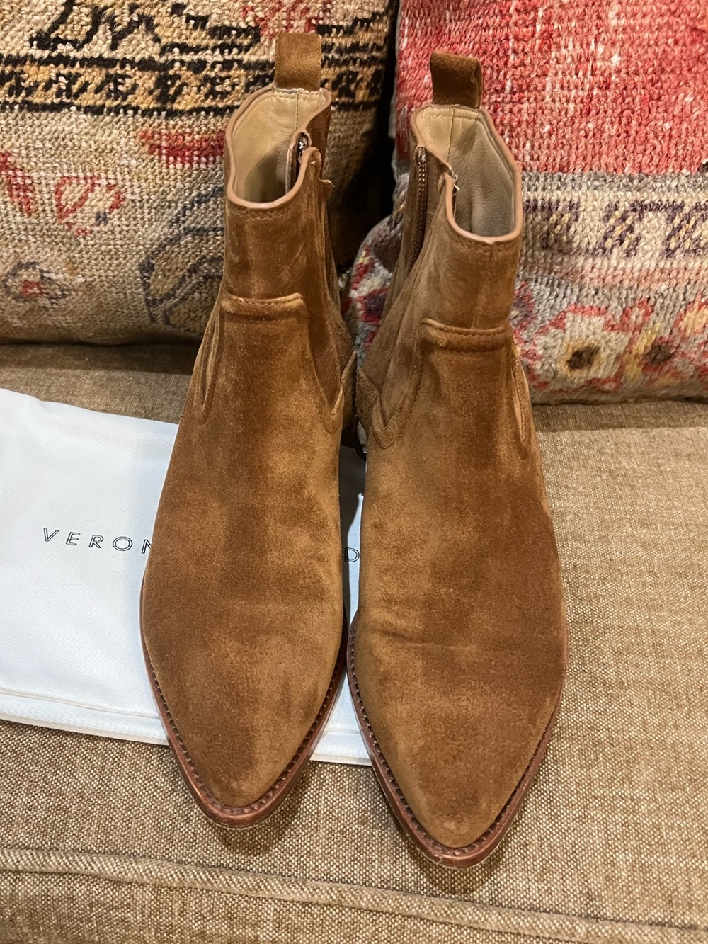 Veronica Beard Suede Boots